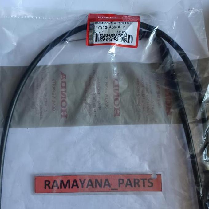amandacuan / Cable Comp A Throttle Kabel Gas 17910K59A12 Diskon