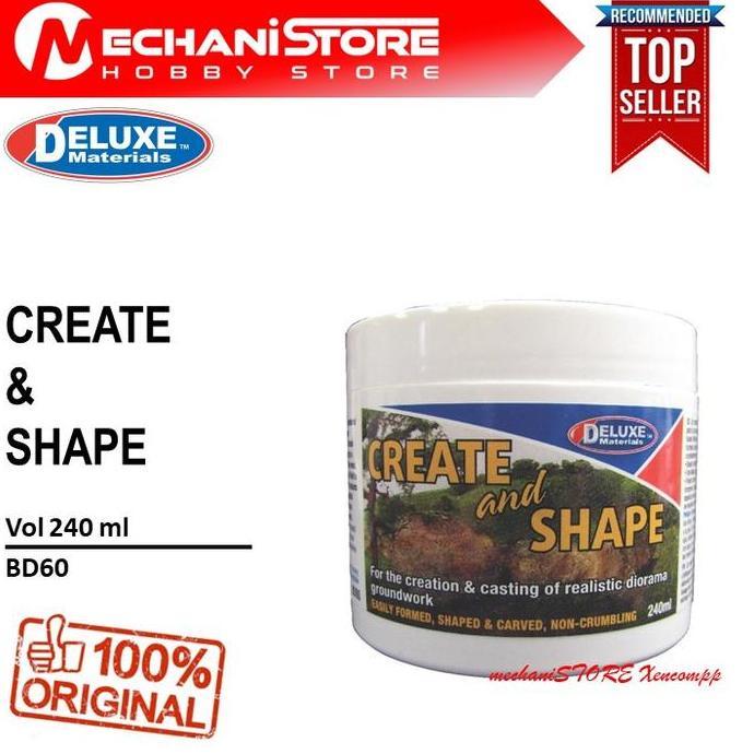DELUXE MATERIALS Create & Shape - Maket Miniatur Diorama Hutan Rumput