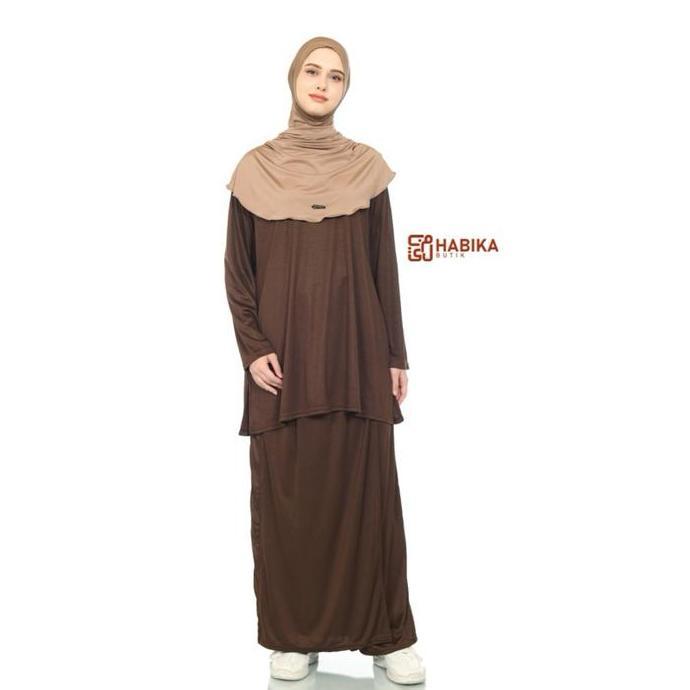 Grosir Setelan Olahraga Wanita Rok Kulot + Kaos Tunik Olahraga Active Dry Valerie