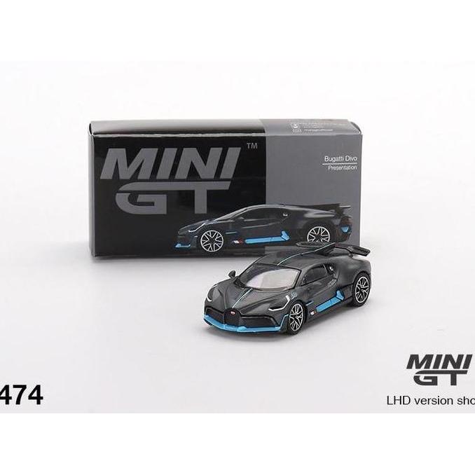 MINIGT 474 BUGATTI DIVO PRESENTATION DIECAST MINIATUR MGT