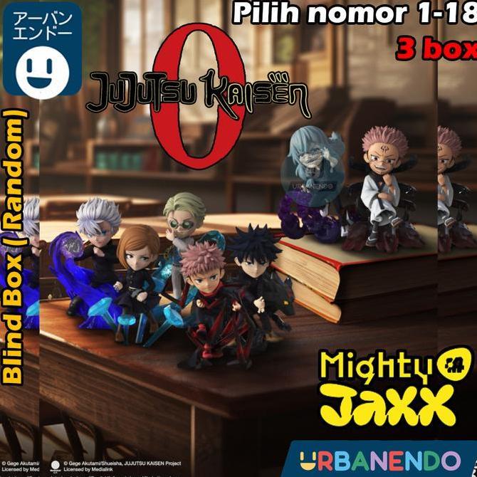 Blind Box Mighty Jaxx Jujutsu Kaisen (Random) Original Asli Action Figure Mainan Gojo Inumaki Sukuna