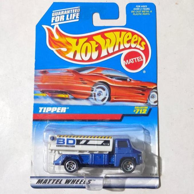HOTWHEELS HOT WHEELS TIPPER BIRU DUMP TRUCK 1998 TIPPING LORRY RARE FUN99