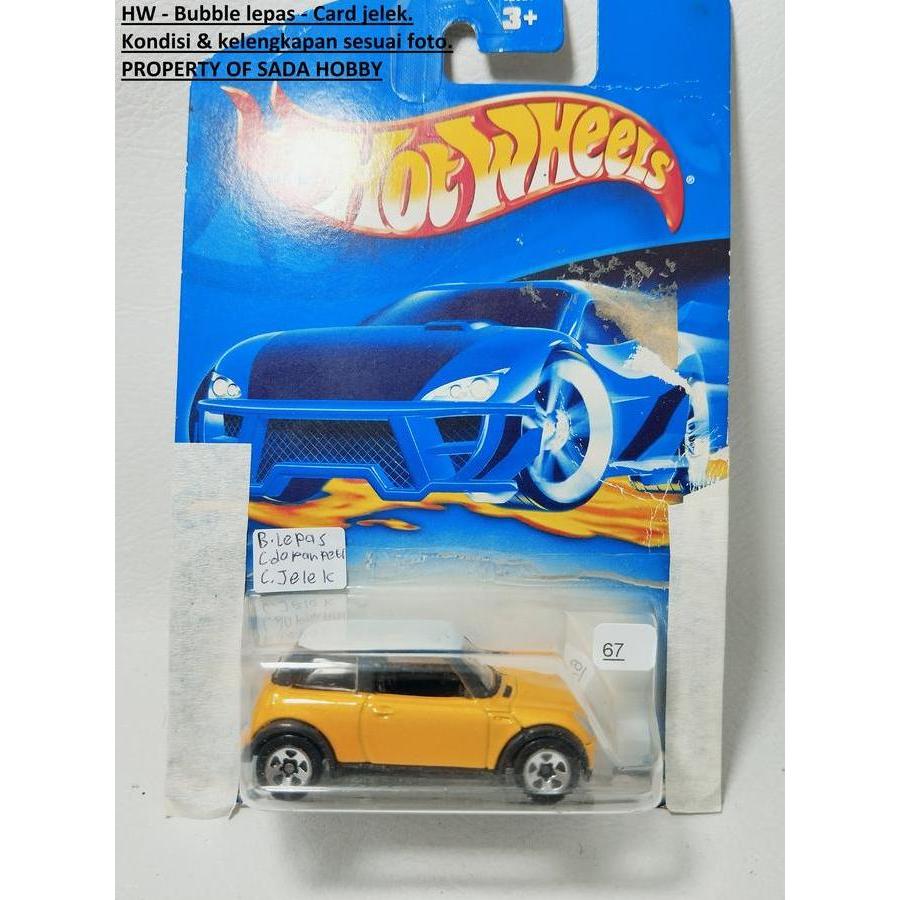 HOT WHEELS HOTWHEELS 2001 MINI COOPER KUNING CADATOYS