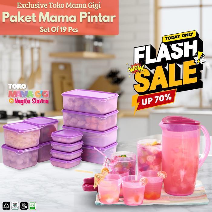 CPM Exclusive Toko Mama Gigi Paket mama Pintar Set Of 19 Pcs ( takeru Set 12 + Teko Tokio Set ) Kitc