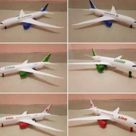 ORIGINAL MAINAN PESAWAT TERBANG BANDARA INDONESIA AEROPLANE PLANE RKC KAGUYAPLAS PESAWAT TERBANG JUM