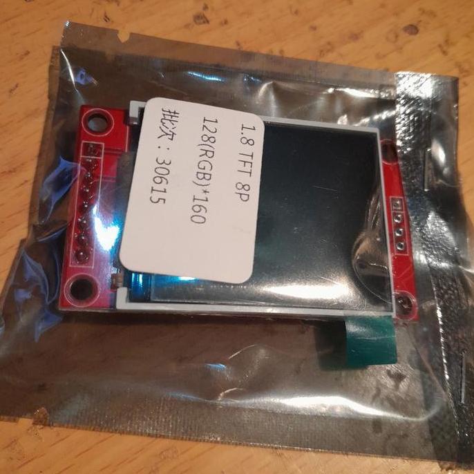 MODULE TFT SPI LCD 1.8"  1.8 INCH 128X160 ST7735 ST 7735 8 PIN SAF12