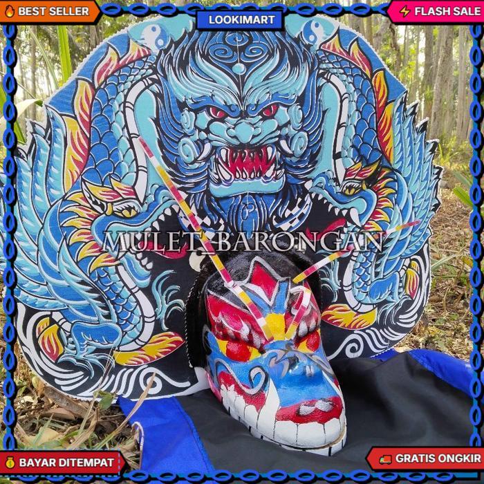 Barongan Anak Spons Devil Jumbo Free Kemul 3 Varian Warna Dijamin Bagus