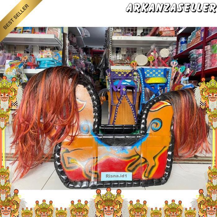Jaran Kuda Lumping Kesenian Jatilan Bahan Spons Tebal Size P-+85 T55Cm 5/14
