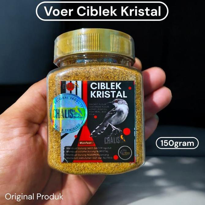 Voer Halus Ciblek Kristal Gacor Maksimal Brkualitas Tinggi Allshop