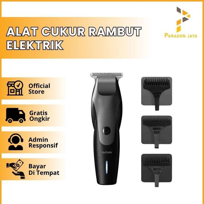 Alat Cukur Rambut Elektrik Hair Clipper Enchen Hummingbird