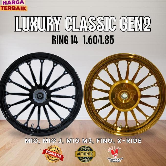 Terlaris Velg Racing Power Luxury Classic Gen 2 Mio Fino Xride Ring 14
