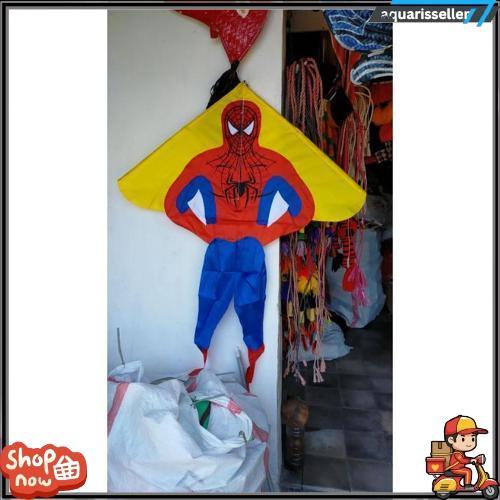 Layangan Kain Karakter / Layangan Hias / Layangan Superman Kualitas Terjamin