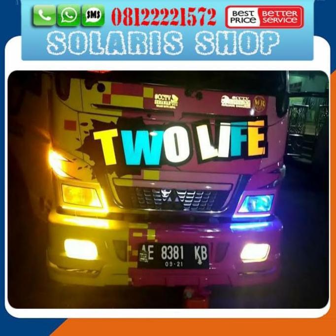 rahmutomo / Lampu Alis Mobil Truk dan Bus/Lampu DRL Truck/Lampu Alis 24 Volt Bus Diskon