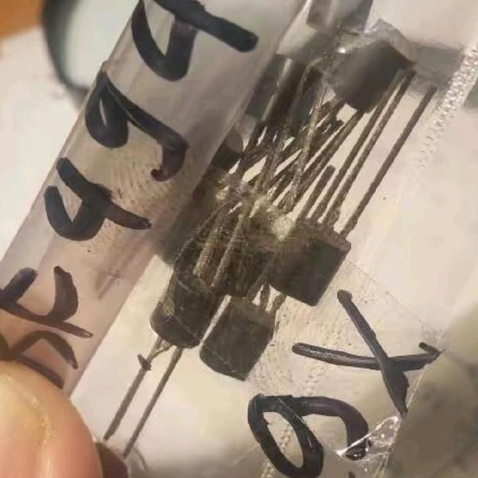 TRANSISTOR BF494 B F494 BF 494 PHILIPS NOS DAN ORIGINAL SAF12