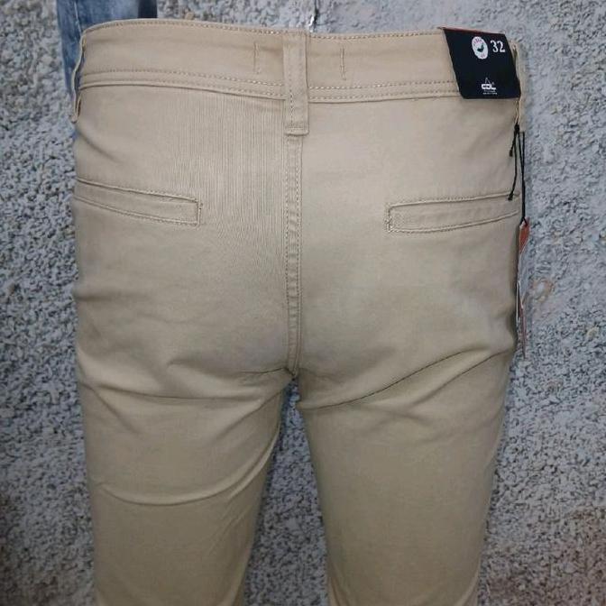 CELANA PANJANG MERK CARDINAL CDL ORIGINAL SLIMFIT WARNA KHAKY