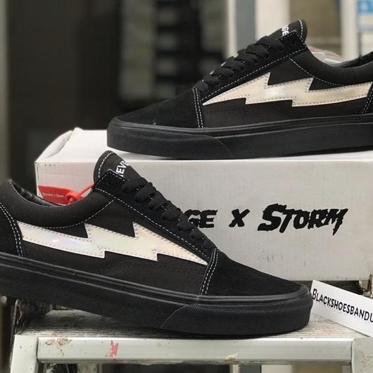 Sepatu Revenge X Storm Full Black Grade Original Kualitas Premium Import Quality Sepatu Pria Wanita 
