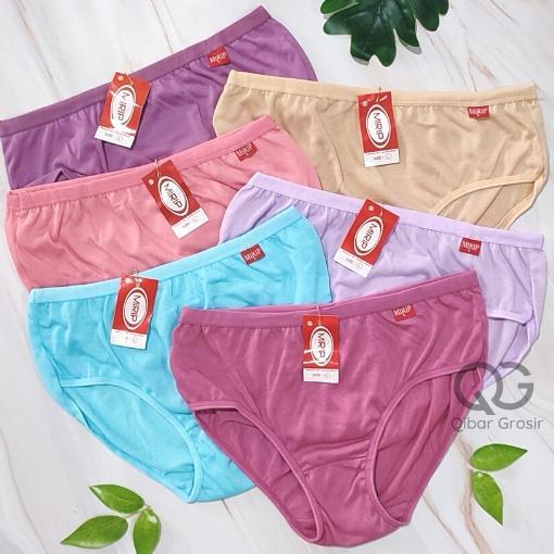 NEW ARRIVAL 3 PCS CELANA DALAM CD WANITA POLOS HALUS SIZE M-L-XL-3L-4L-5L UNDIES CEWEK DEWASA REMAJA