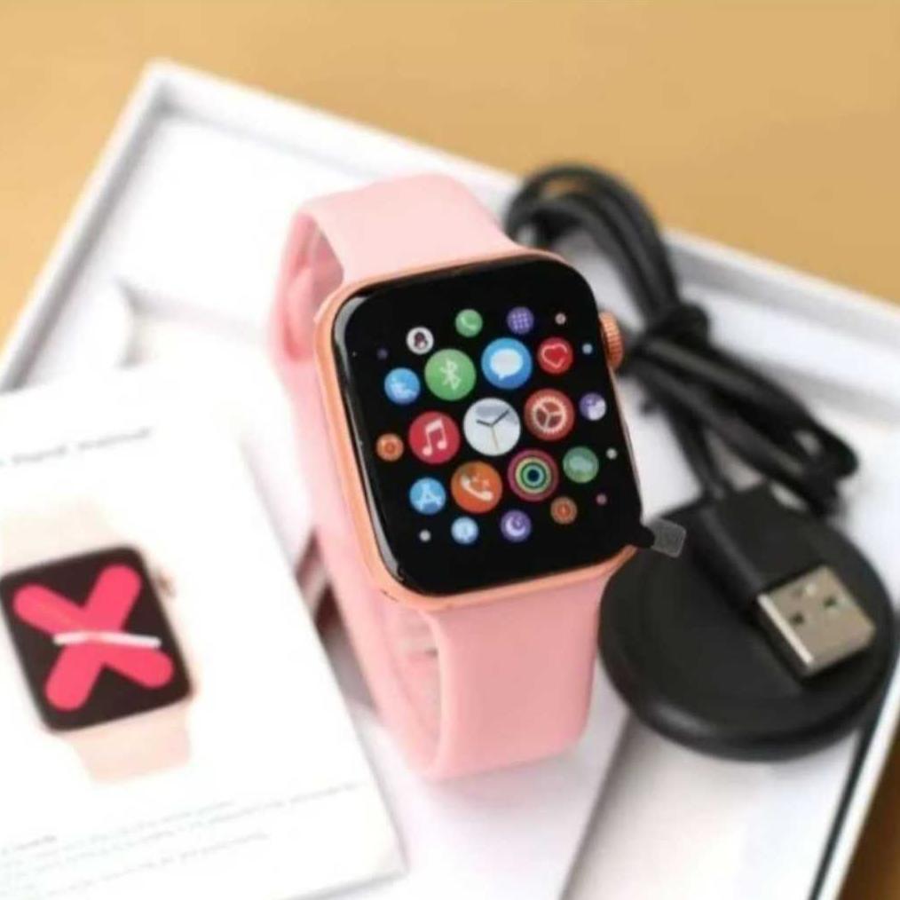 TERLARIS SMARTWATCH T500 JAM TANGAN PINTAR BISA TELPON DAN GANTI WALLPAPER JAM PRIA DAN WANITA