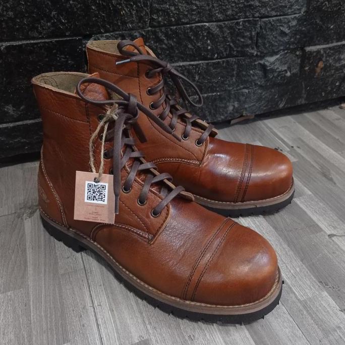 Xrider Safety Boots Iron Ranger Vintage Brown Classic