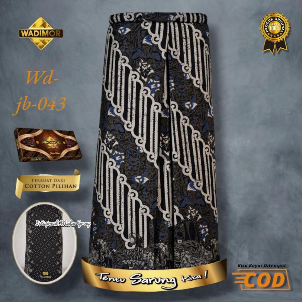 hot sarung wadimor jawa batik sarung premium pria dewasa / cod samping wadimor batik premium jawa ba