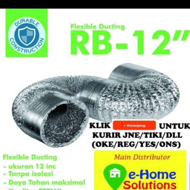 Flexible Ducting 12 Inch 10 Meter