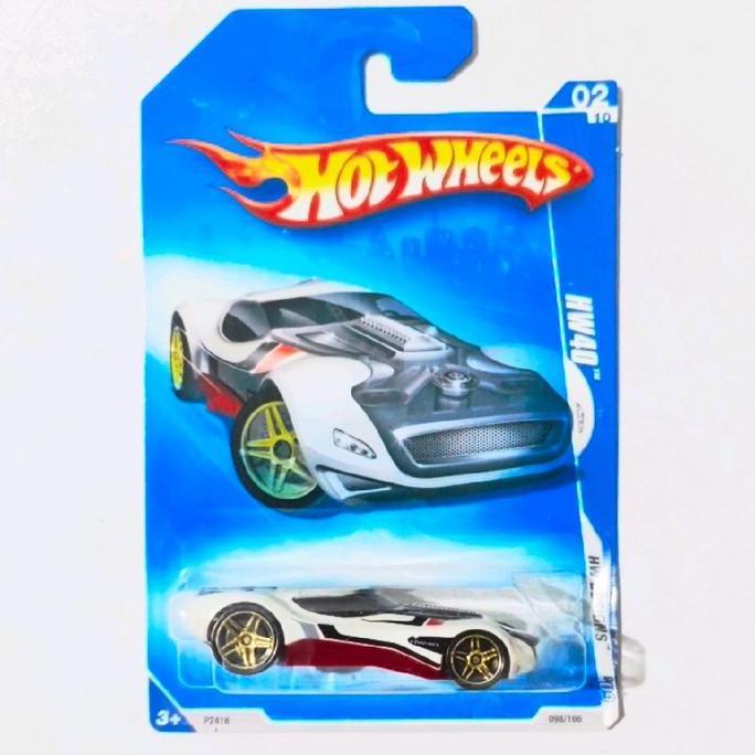 HOT WHEELS HW40 HW 40 PUTIH MERAH 2009 HW DESIGNS FUN99