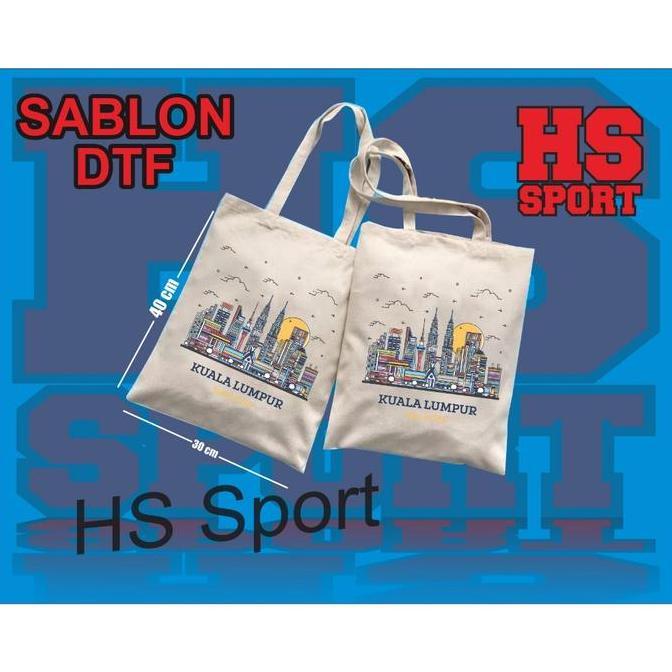 TOTEBAG MALAYSIA - TOTEBAG MALAYSIA- OLEHOLEH MALAYSIA - SOUVENIR MALAYSIA - TAS MALAYSIA 30x40 TYPE