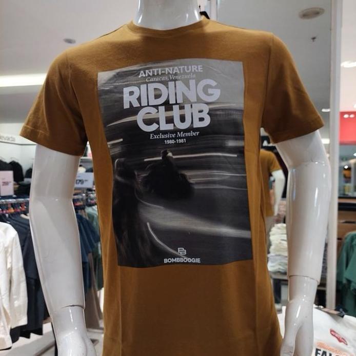 KAOS MERK BOMBBOOGIE ORIGINAL SLIMFIT TERBARU