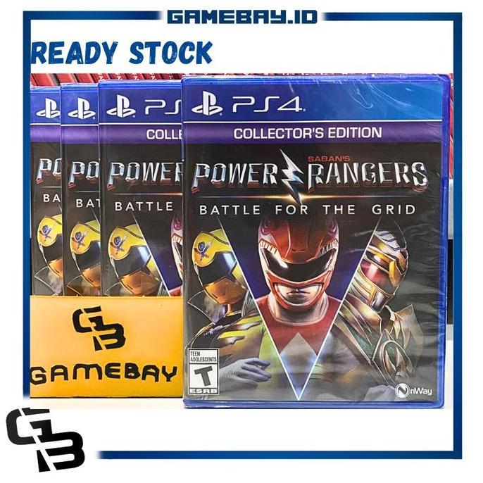 PS4 Power Rangers Battle For The Grid Collector's / Collector Edition