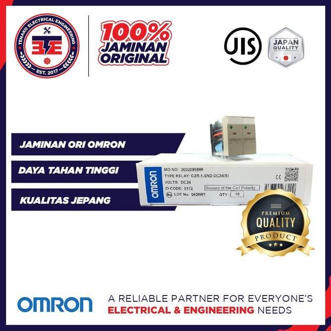 OMRON G2R-1-SND Relay 8 Kaki Original Omron 6V DC 12V DC 24V DC 48V DC