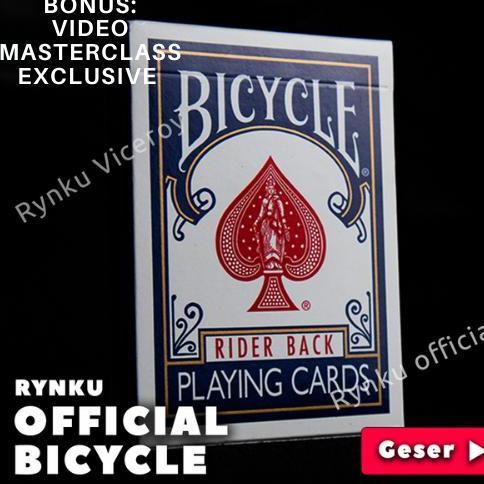 KARTU REMI BICYCLE PLAYING CARD KARTU SULAP ORIGINAL - BIRU