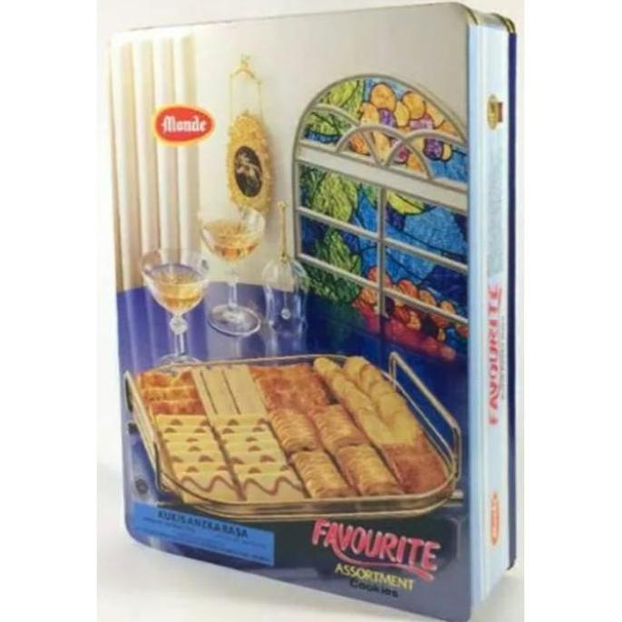 MONDE FAVOURITE ASSORTMENT BISCUITS 575 GR | BISKUIT KALENG