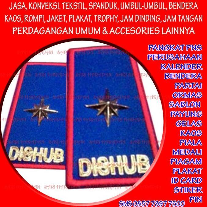 Tanda Jabatan Pangkat Dishub 4C/Ivc