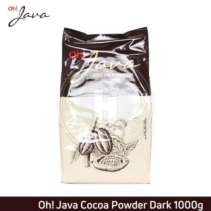 OH JAVA COCOA POWDER DARK CHOCOLATE 1KG / OH JAVA COKLAT KAKAO BUBUK