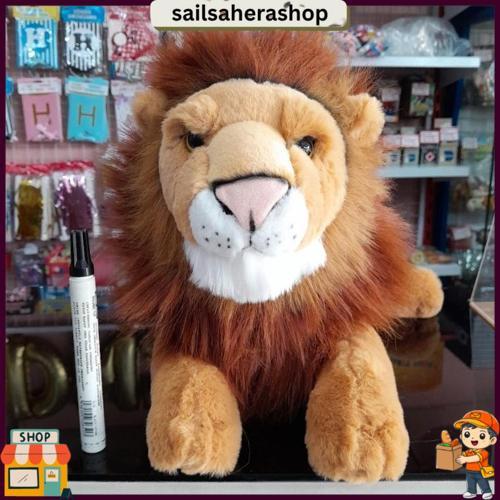 Boneka Harimau Putih Macan Tutul Baring Duduk White Tiger Leopard Jaguar Super Hemat