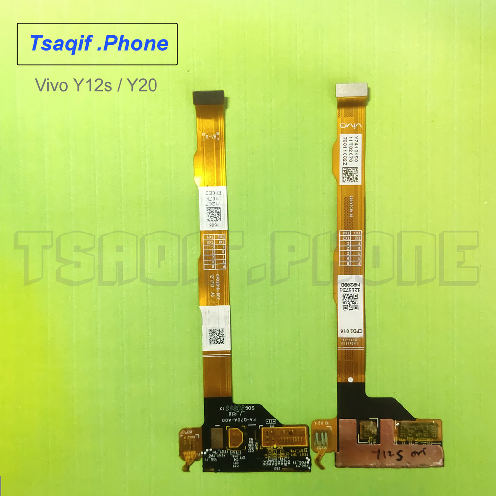 Vivo Y12S  / Y15s / Y20 / Y20s Flex Fleksibel Konektor LCD Copotan