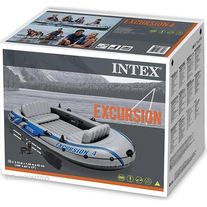 Perahu Karet Excursion 4 Set dayung Intex 68324 FEB