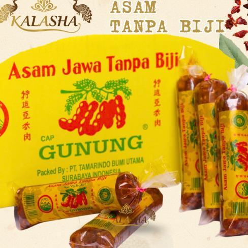 Asam Gunung Tanpa Biji 150gr - Bumbu Masak Lengkap , Asem jawa cap gunung