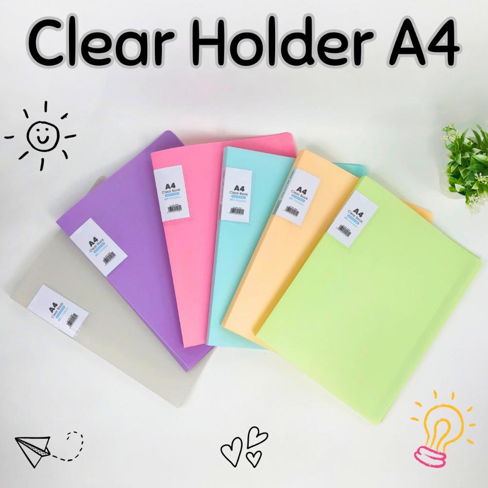 Clear Holder A4 F4 / Display Book A4 F4  / Dokumen Keeper A4 F4 /Clear Holder A4 / F4 Topla