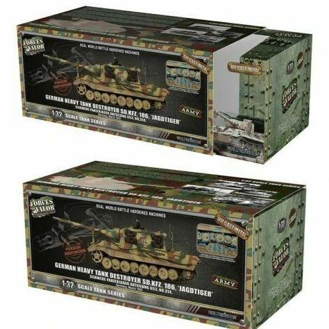 Jagdtiger German Heavy Tank Destroyer Forces of Valor 1/32 Diecast