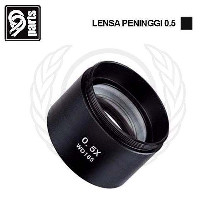 LENSA PENINGGI MIKROSKOP 0.5X / LENSA BAWAH MIKROSKOP 0,5X