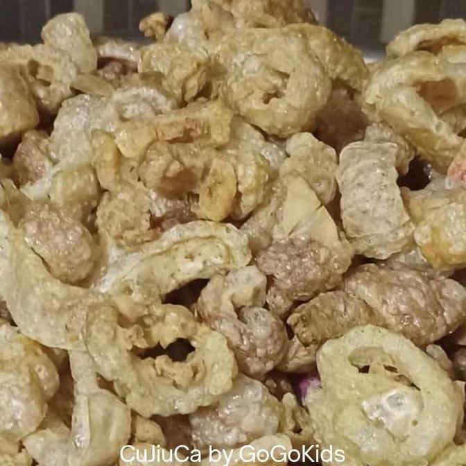 Kerupuk Kulit Babi / Dorokdok 100gr, Cu Jiu Ca Nong, CuJiuCha / Rambak