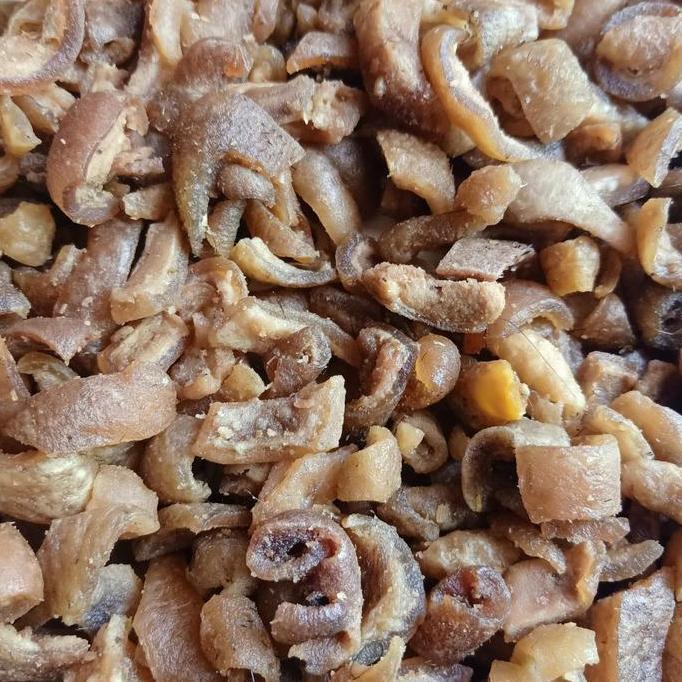 kerupuk kulit babi siap goreng