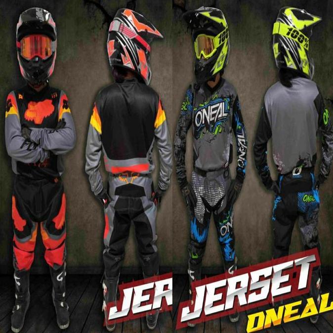 PCJS1 jersey jumbo big size gemuk xxl xxxl 36 38 celana crosser enduro trabas  goggle sepatu cross S