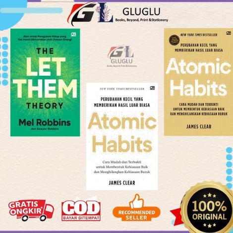 Atomic Habits Indonesia  James Clear | The Let Them Theory Indonesia Mel Robbin Original