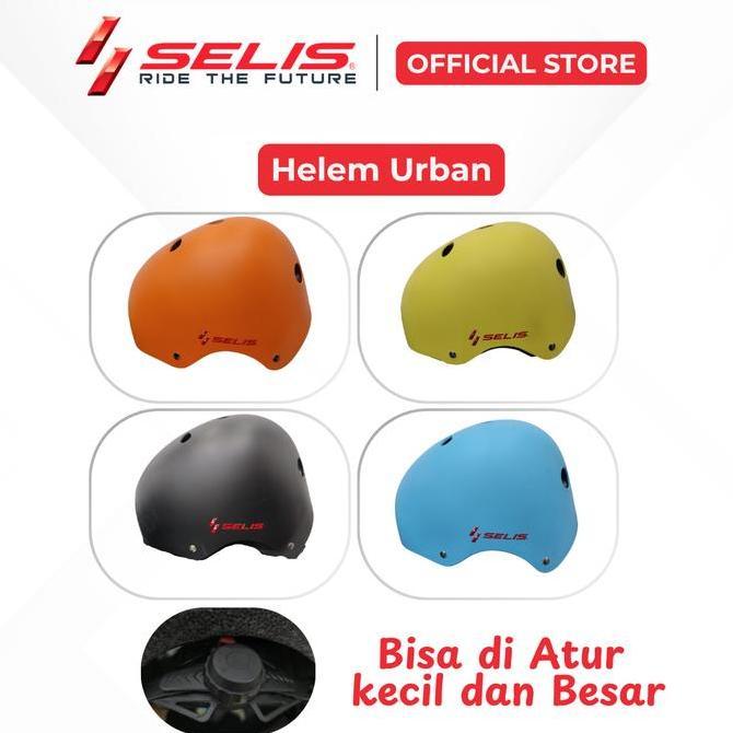 SELIS - Helem Sepeda Urban ( Helmet / Helm )