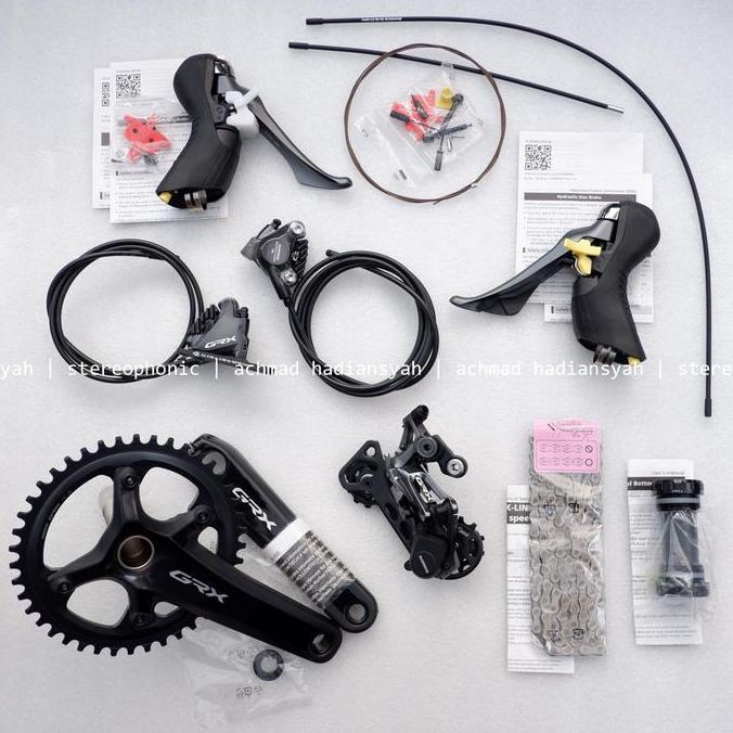 Groupset GRX Hidrolik Crank GRX Single 42T FC-RX810 RD GRX 11speed GRX