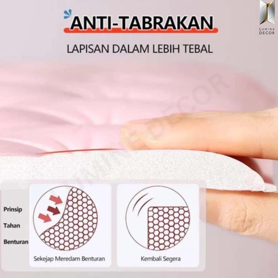 OFFICIAL LUMINE DECOR WALLPAPER 3D FOAM HEADBOARD BED WALLFOAM TEBAL 5MM 10MM 35 X 70CM