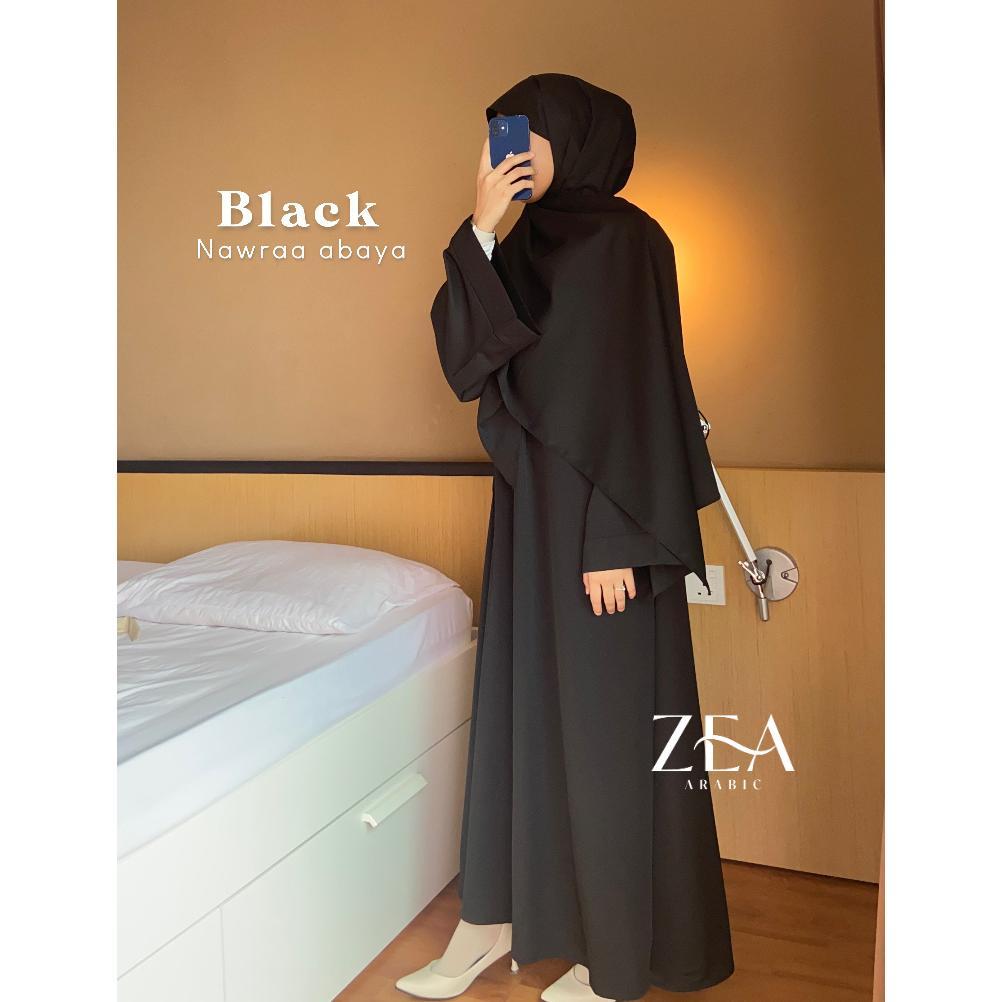 Diskon Gamis SyarI Polos Wanita Simple | Abaya Muslimah Elegan Dusty Pink | Abaya Lebaran | Nawraa A