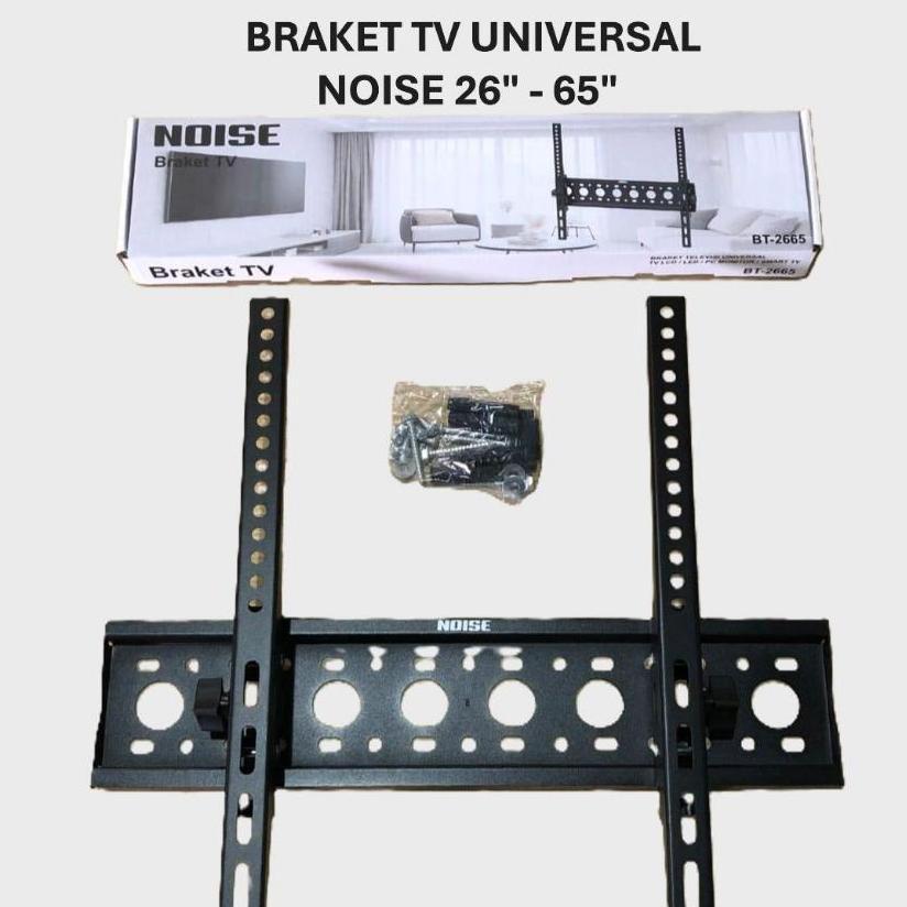 NOISE BRAKET TV UNIVERSAL  26 27 32 40 43 45 50 55 60 65 INCH , BREKET 26" 27" 32" 40" 43" 45" 50" 5